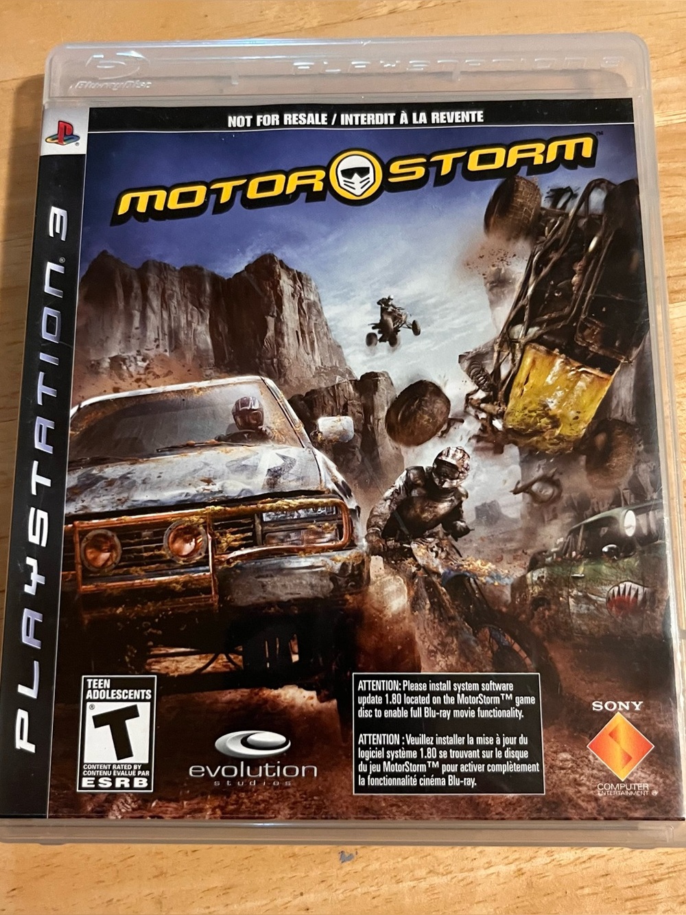 Sony PlayStation 3 MotorStorm Game
